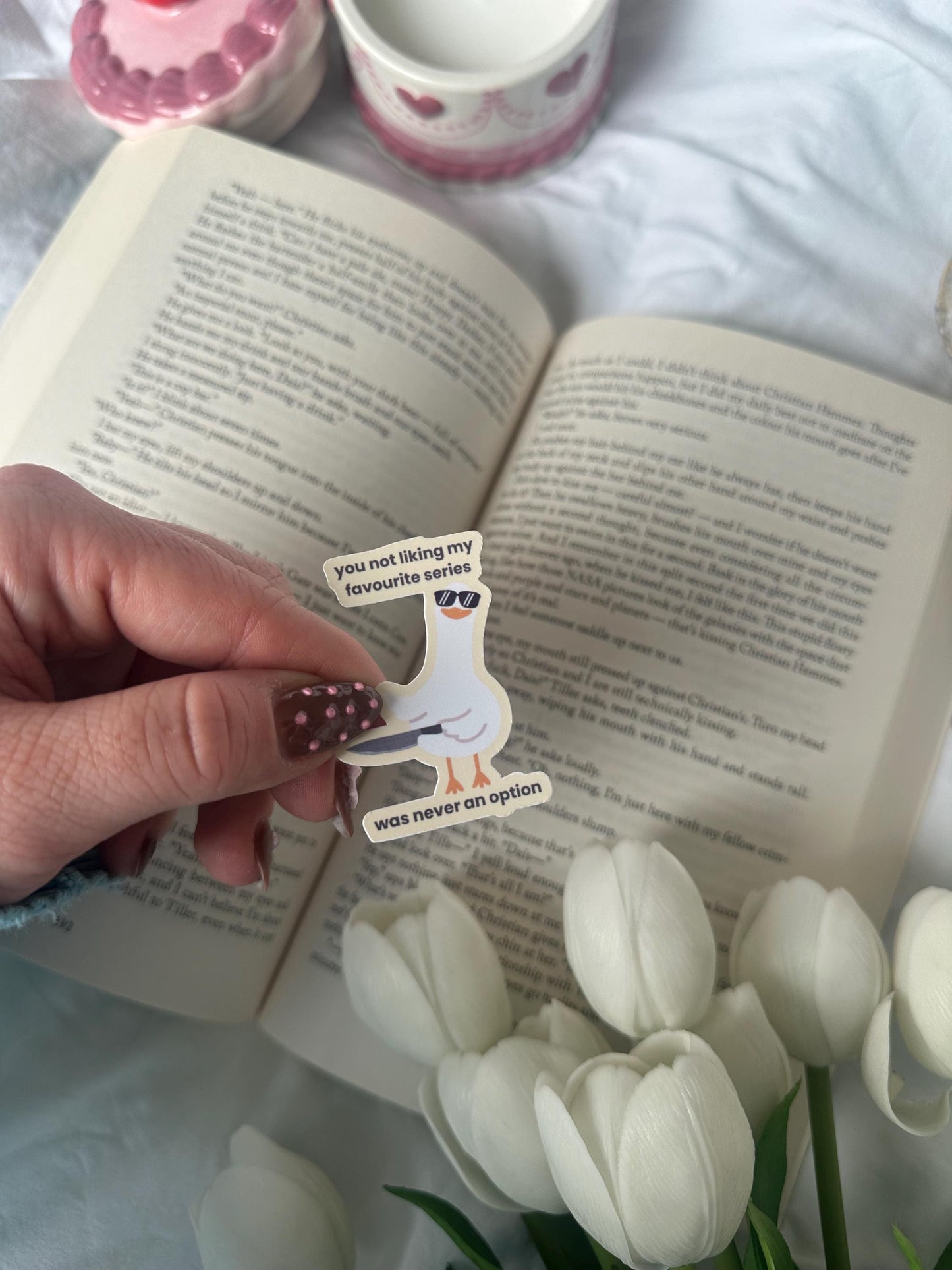 You not liking my favourite series was never an option sticker