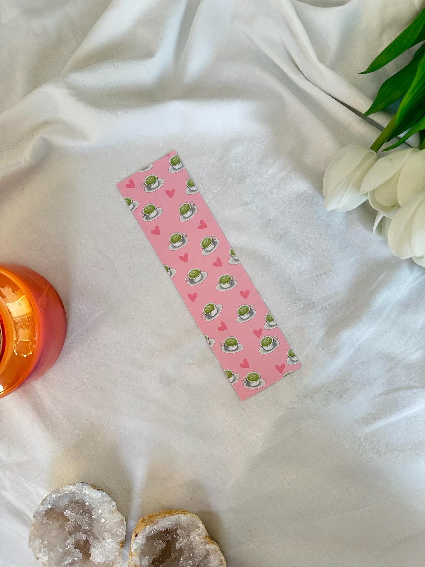 Nothing a good Book and Matcha can’t fix Bookmark