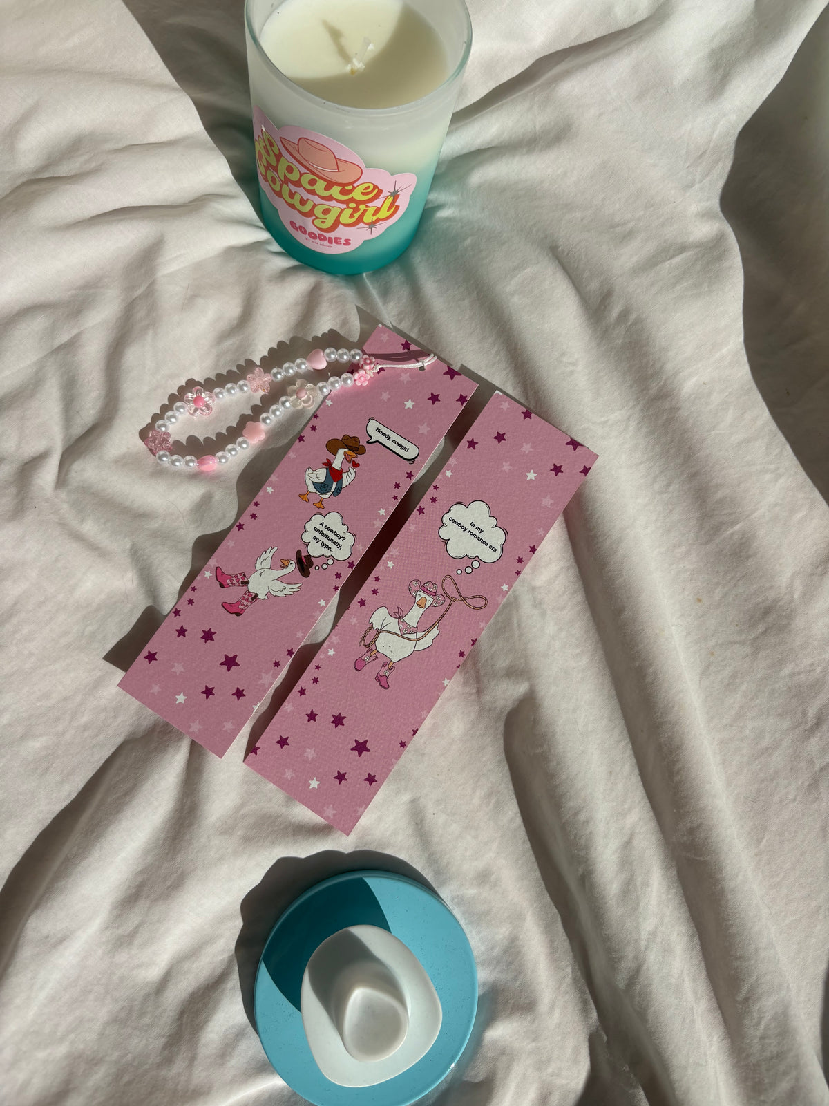 Howdy, cowgirl bookmark