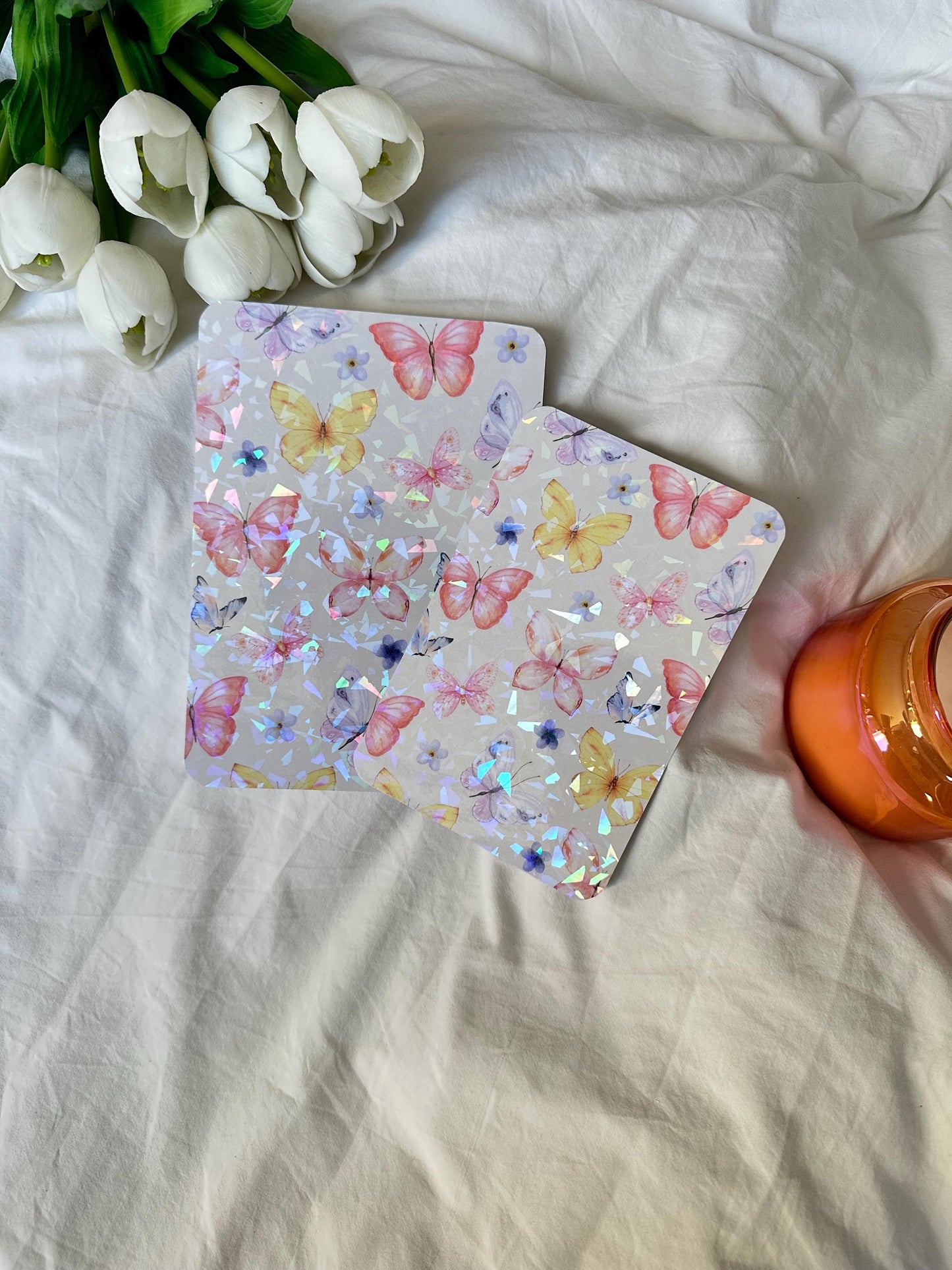 Shiny butterfly kindle insert