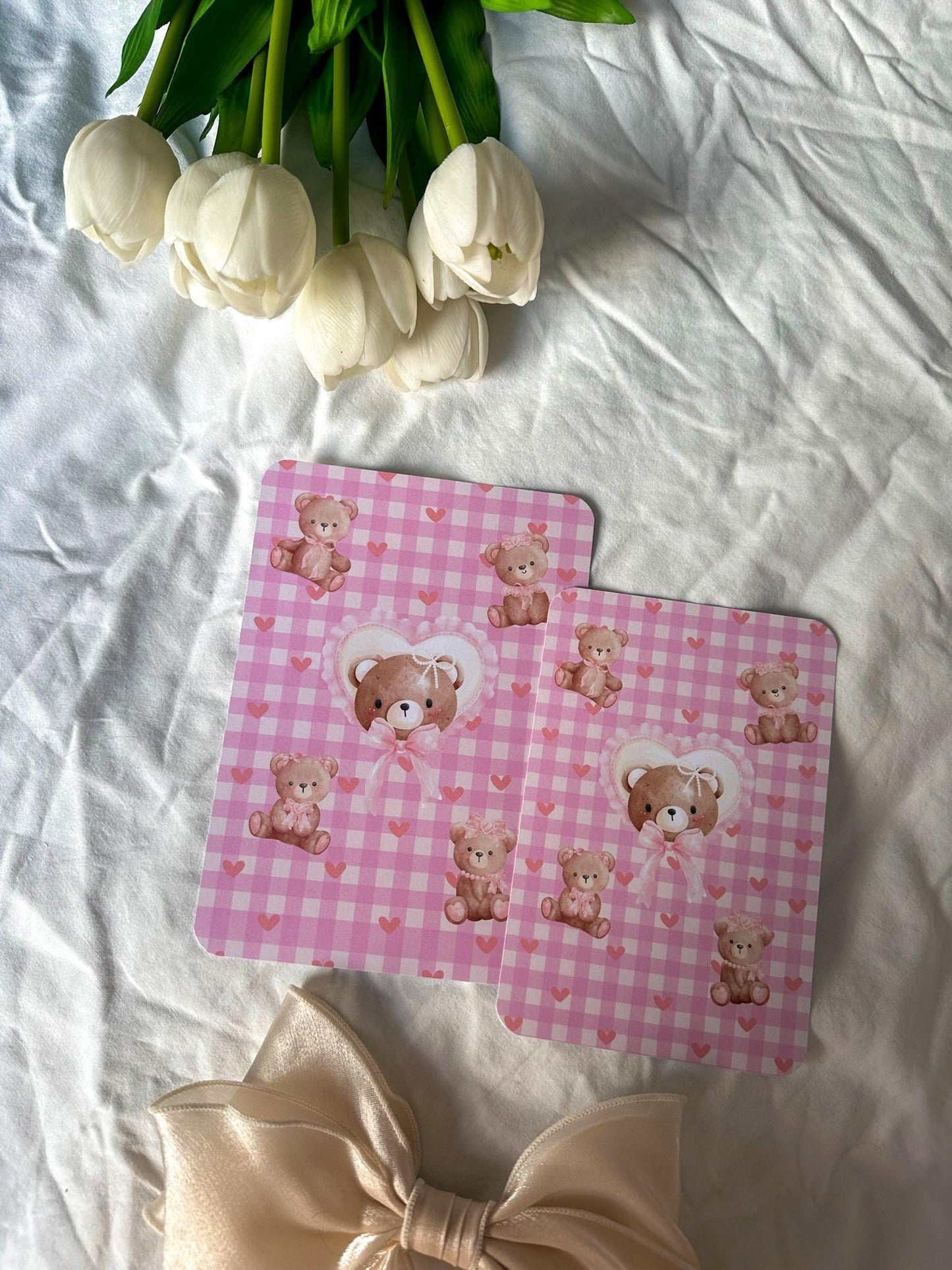 Cute love bear kindle insert