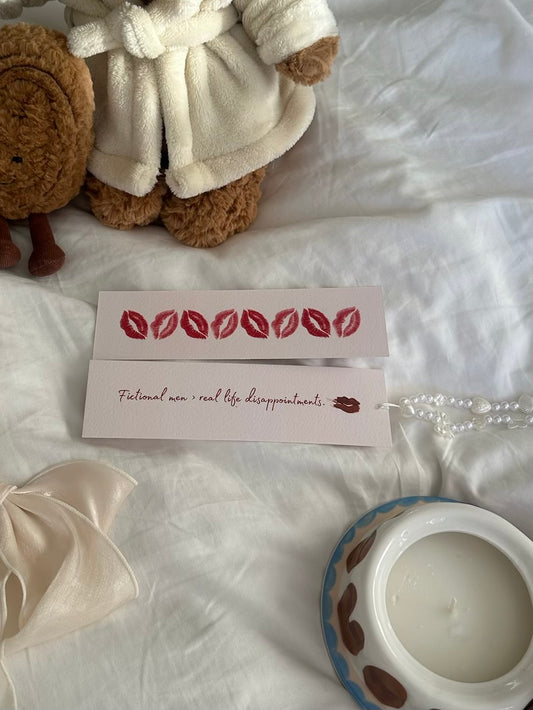 Fictional men > real life disappointments bookmark