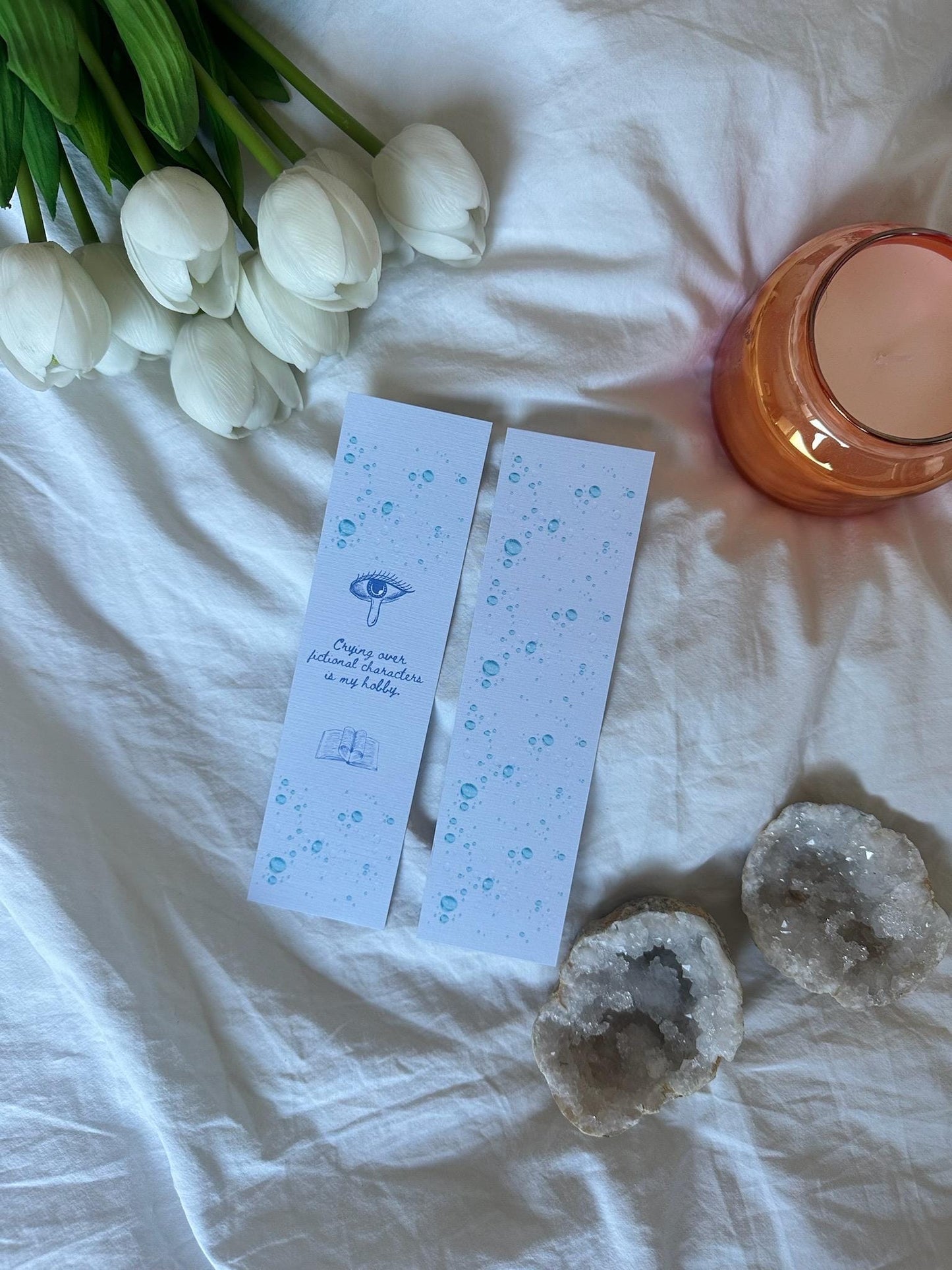 Crying over fictional characters Bookmark