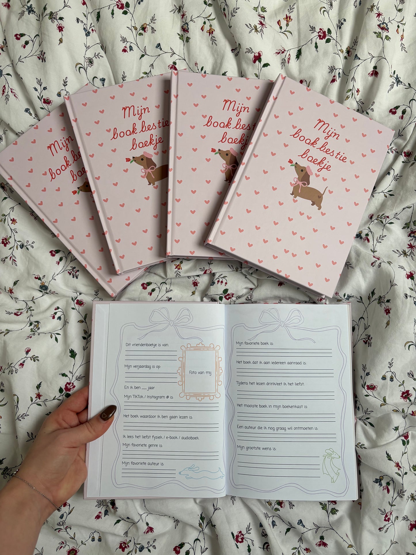 Mijn bookbestie boekje Dachshund editie