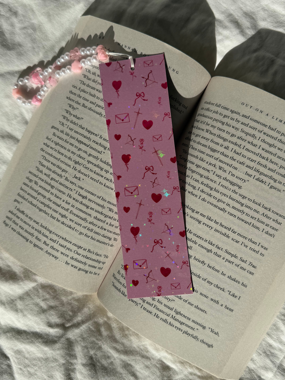 Enemies to lovers shiny bookmark