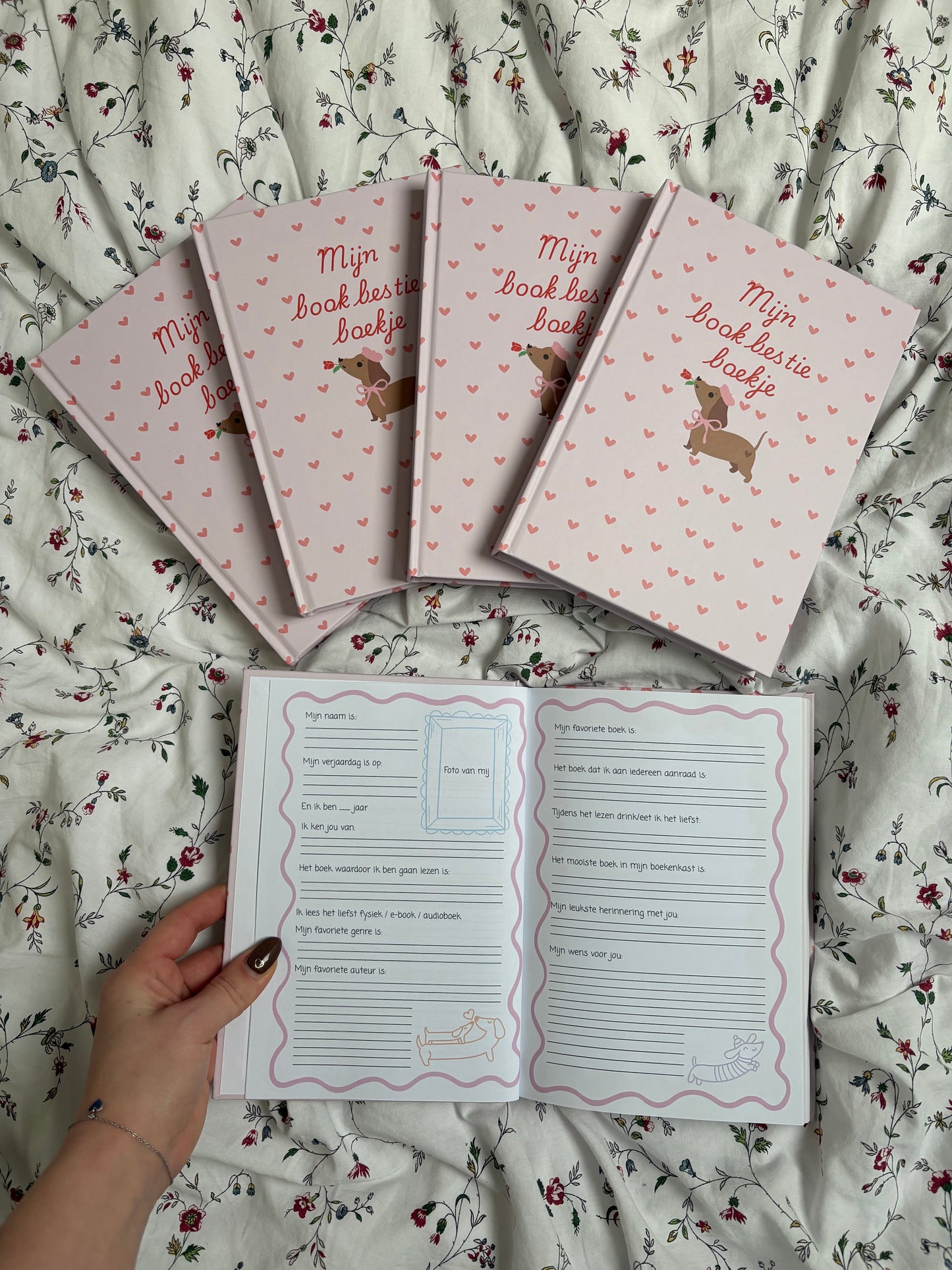 Mijn bookbestie boekje Dachshund editie