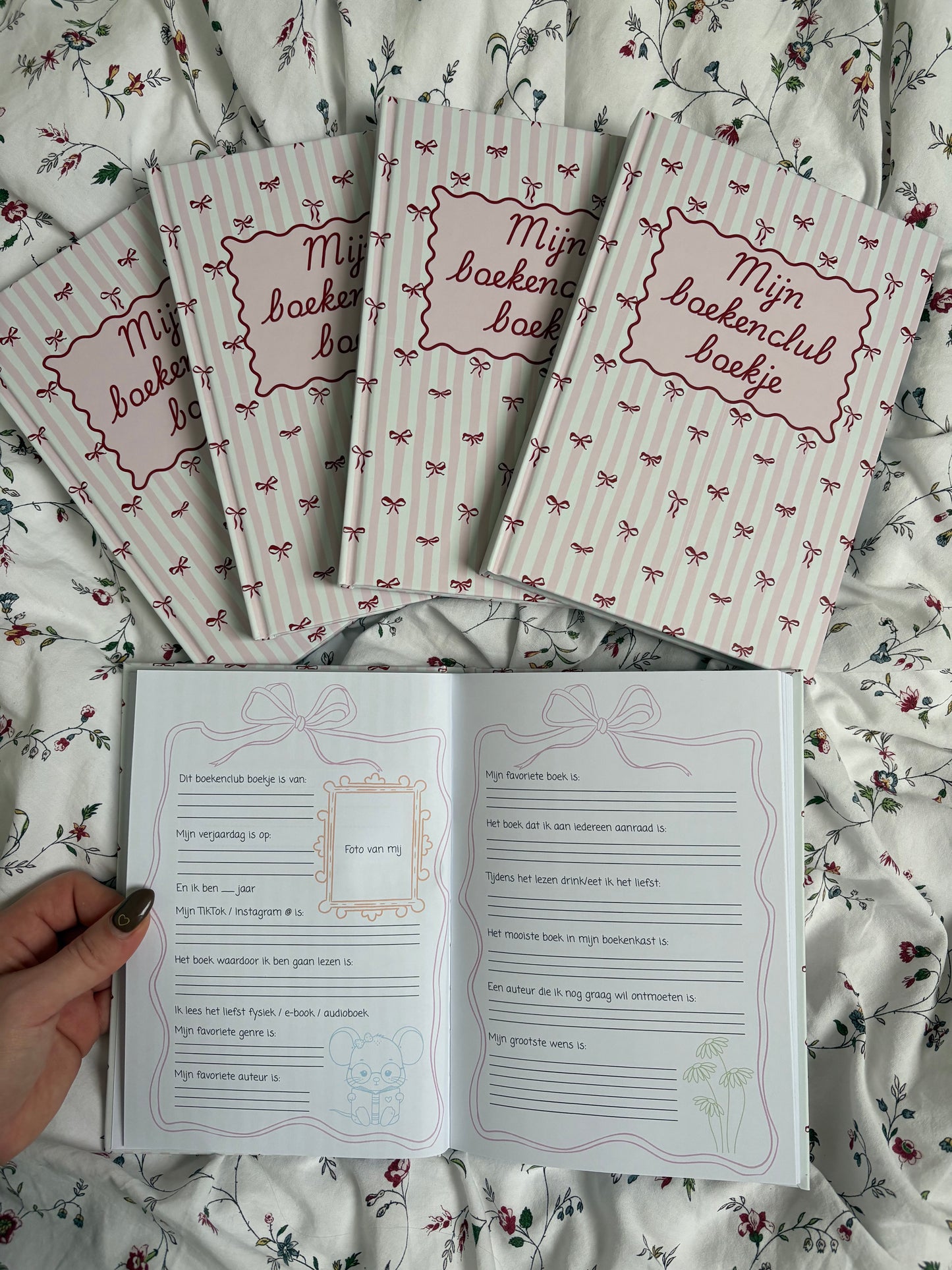 Mijn boekenclub boekje