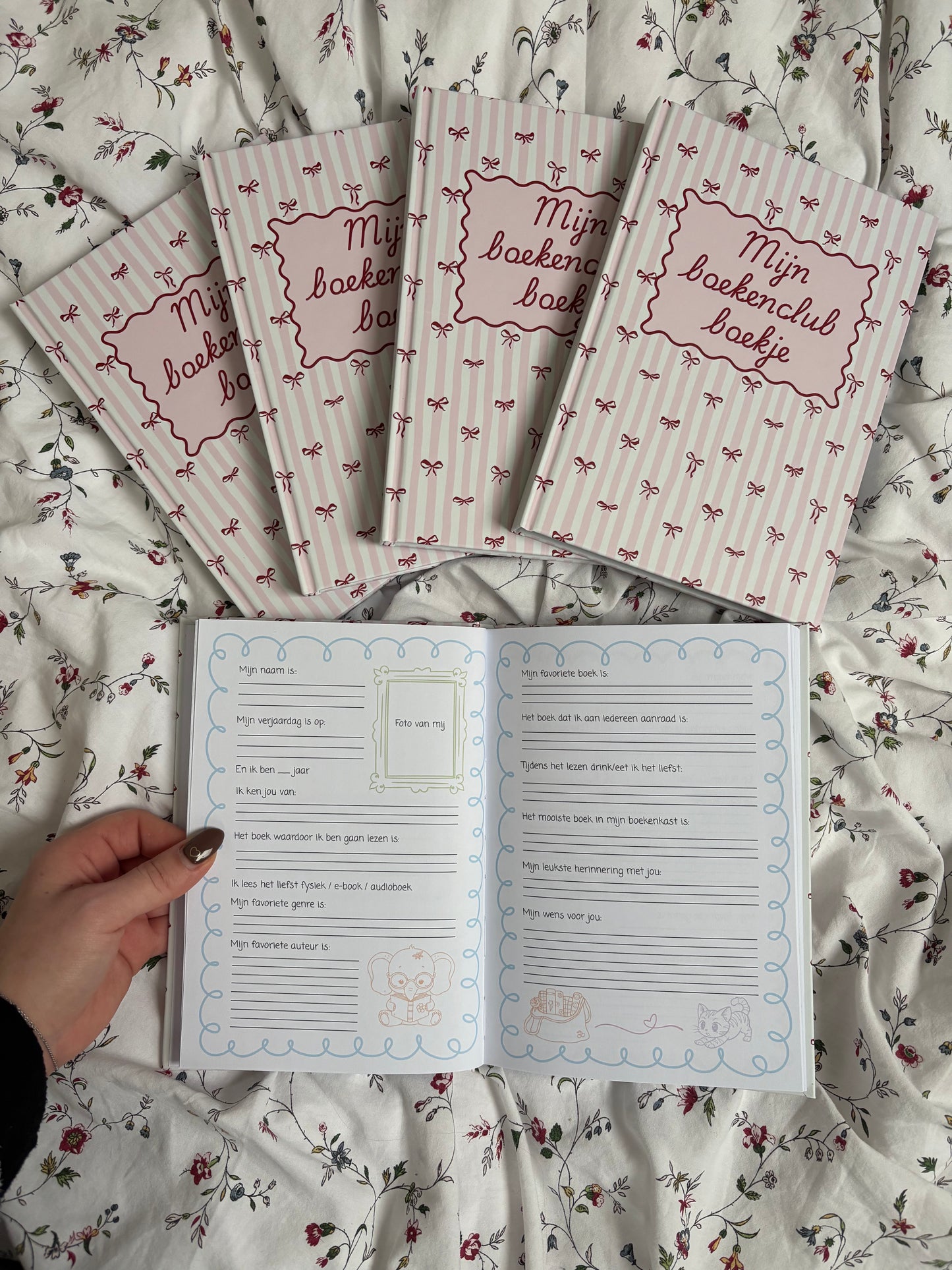 Mijn boekenclub boekje