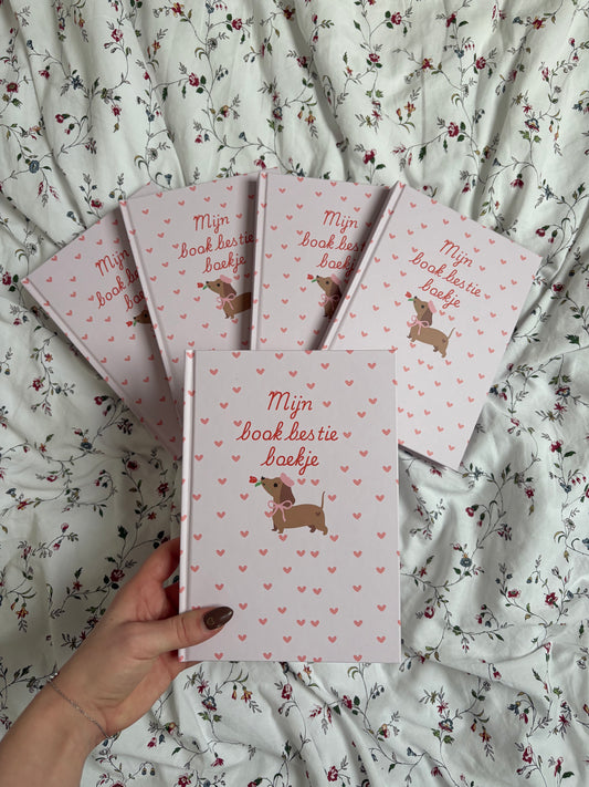 Mijn bookbestie boekje Dachshund editie
