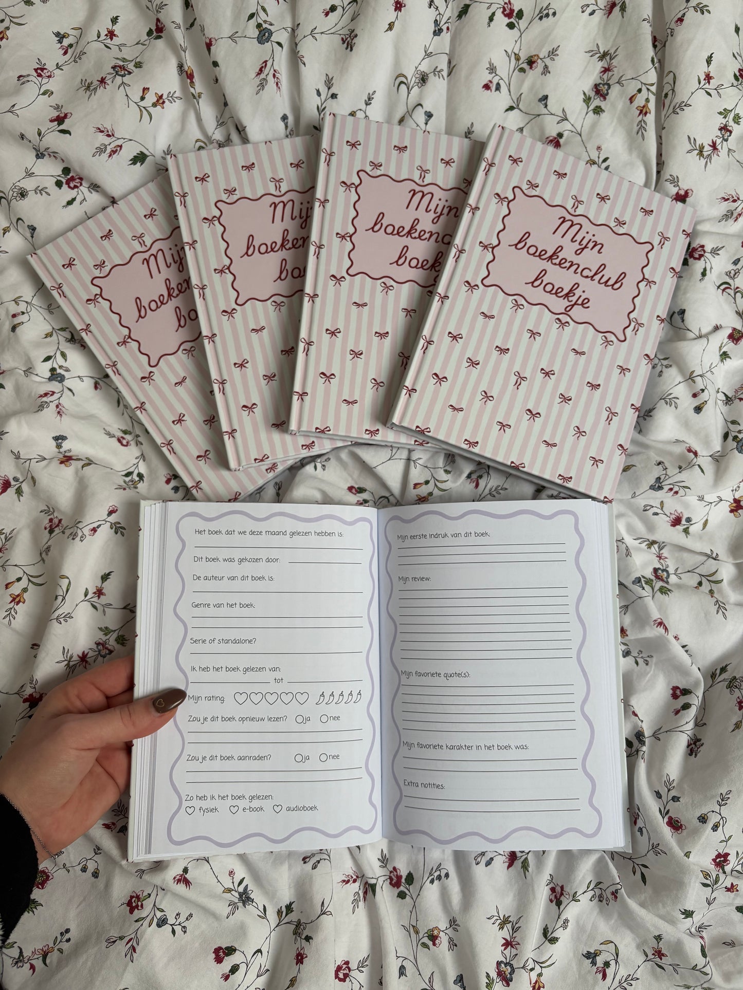 Mijn boekenclub boekje