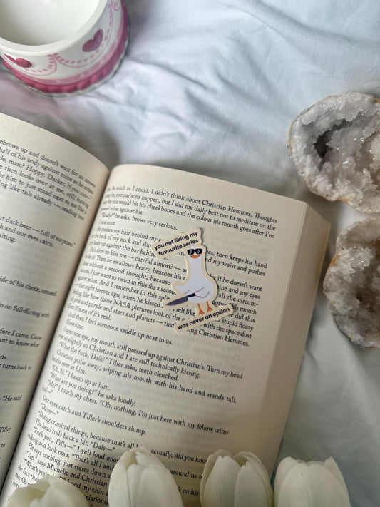 You not liking my favourite series was never an option sticker