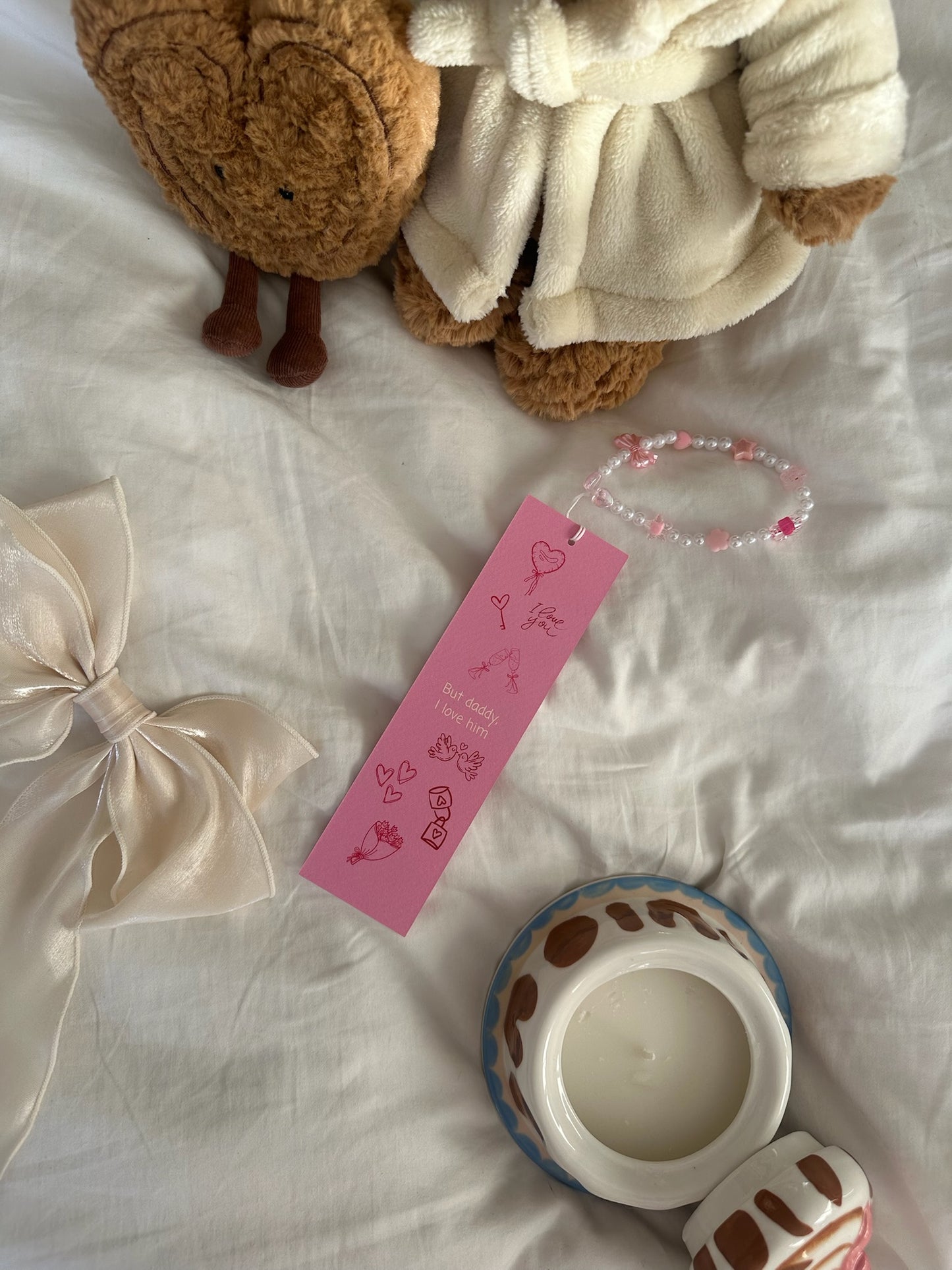 He’s fictional but our love is real bookmark