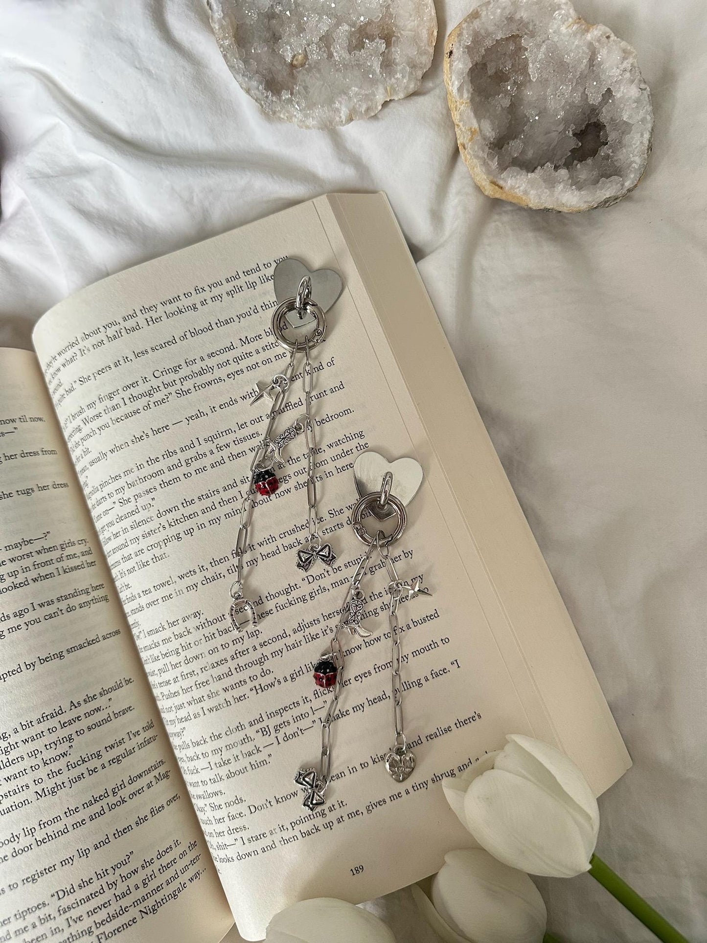 Kindle/Kobo chain charm