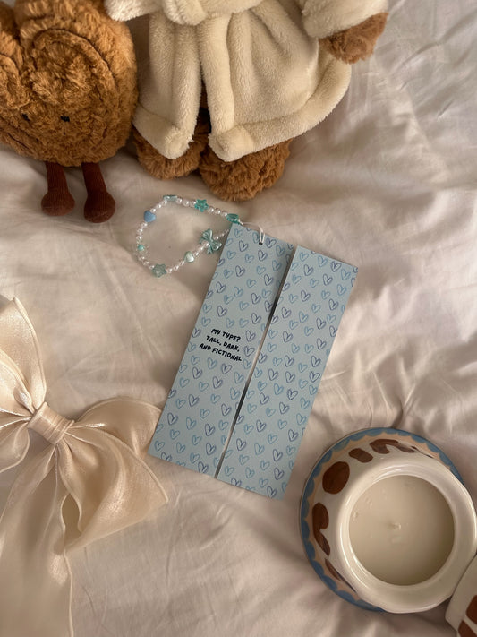 My type? Tall, dark and fictional bookmark