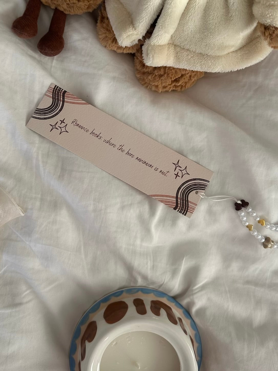 Romance books: where the bare minimum is met bookmark