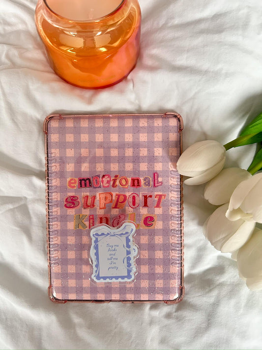 Buy me books and tell me I’m pretty grip for e-reader or phone