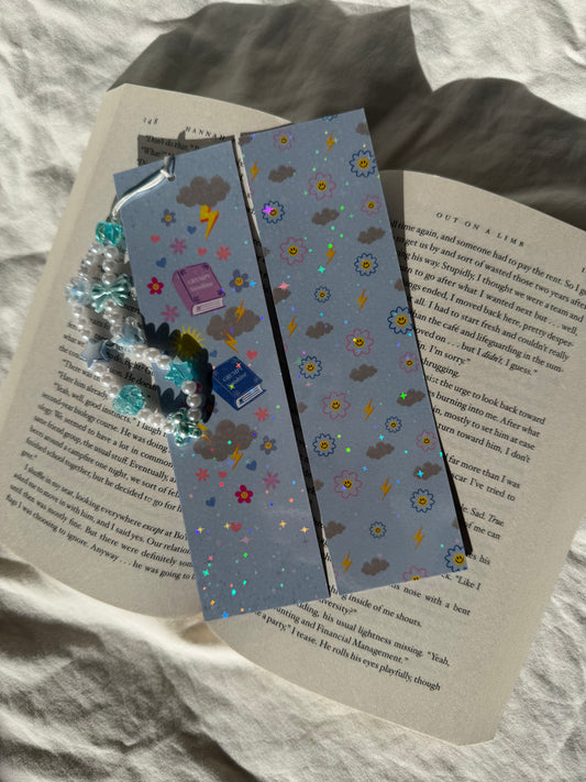 Grumpy sunshine shiny bookmark