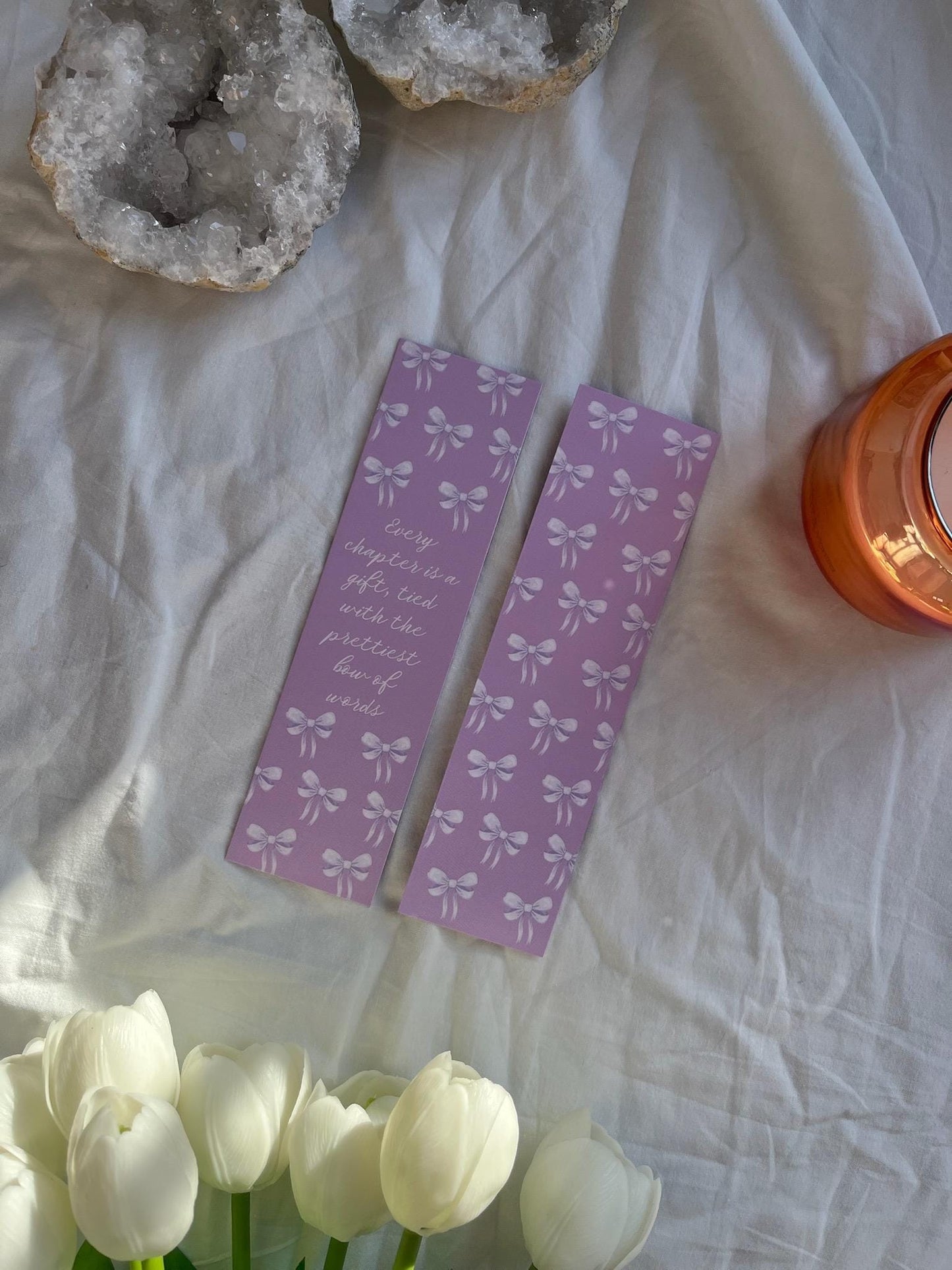 Every chapter is a gift, tied with the prettiest bow of words Bookmark