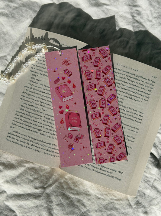 Slow burn shiny bookmark