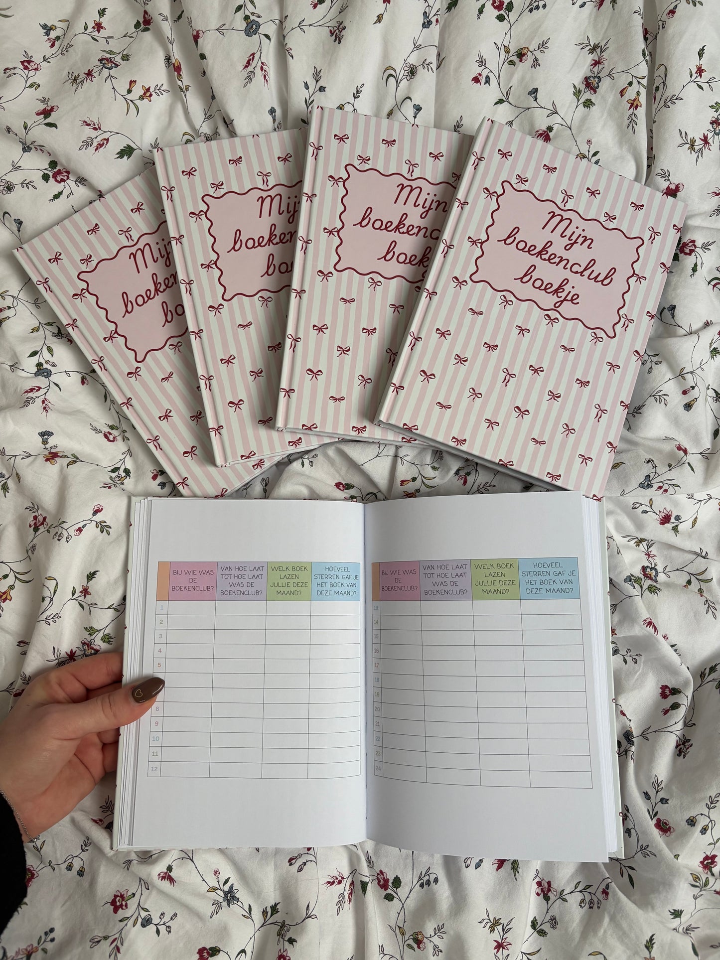Mijn boekenclub boekje