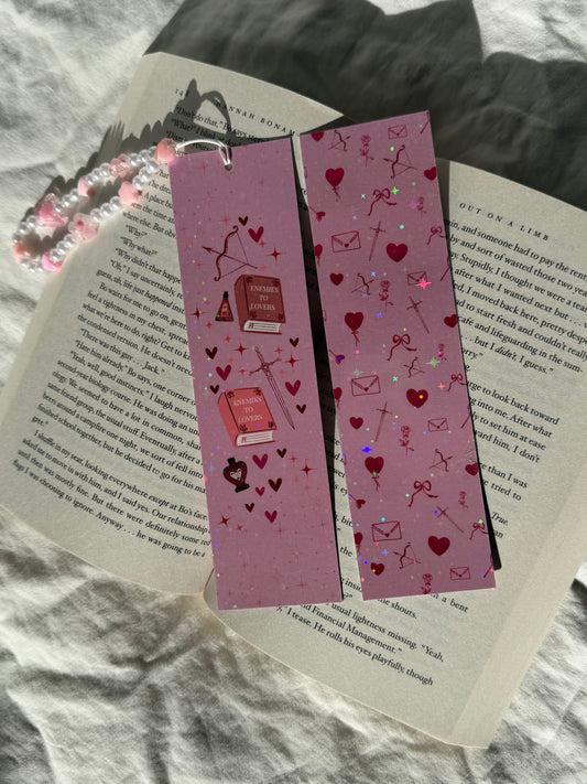 Enemies to lovers shiny bookmark