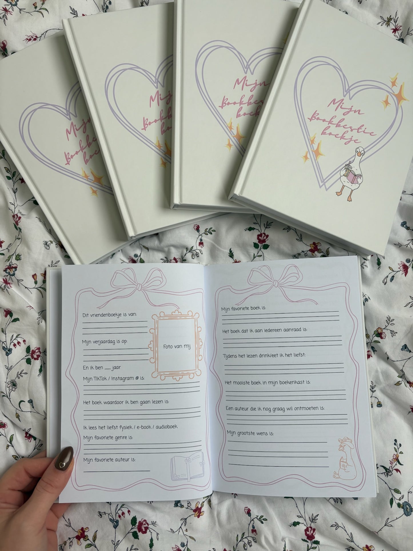 Mijn bookbestie boekje