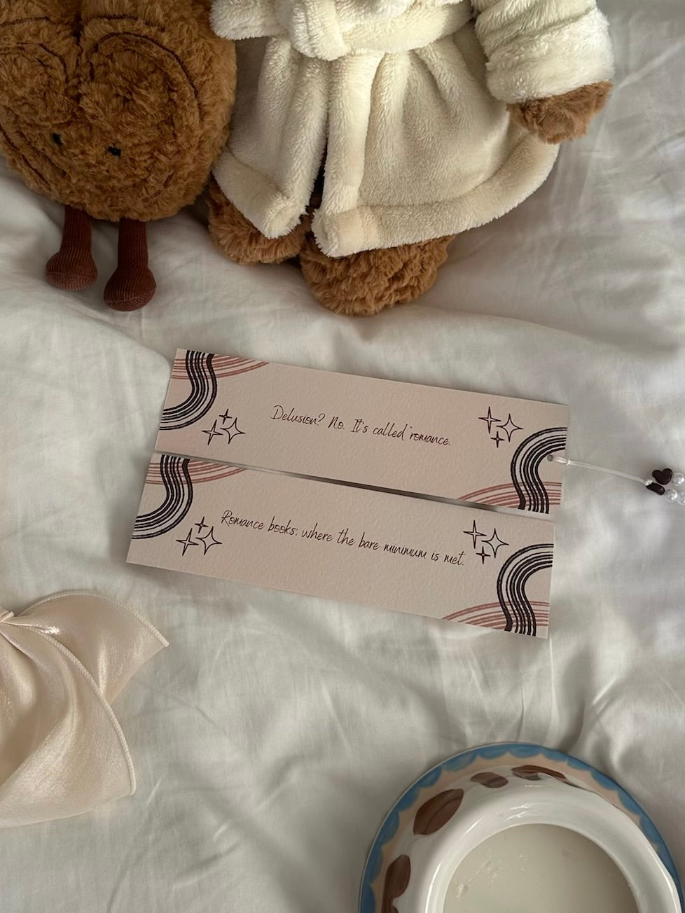 Romance books: where the bare minimum is met bookmark