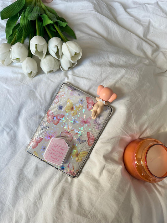 Shiny butterfly kindle insert