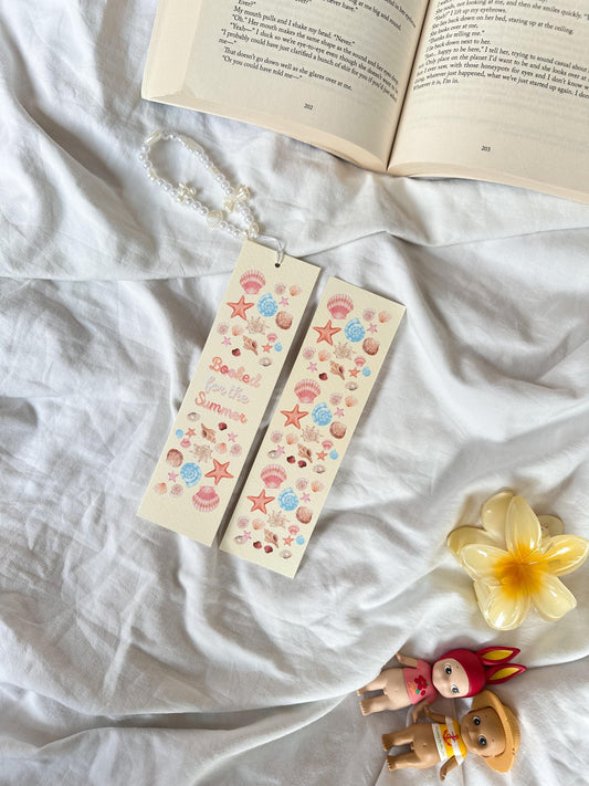 Booked for the summer bookmark