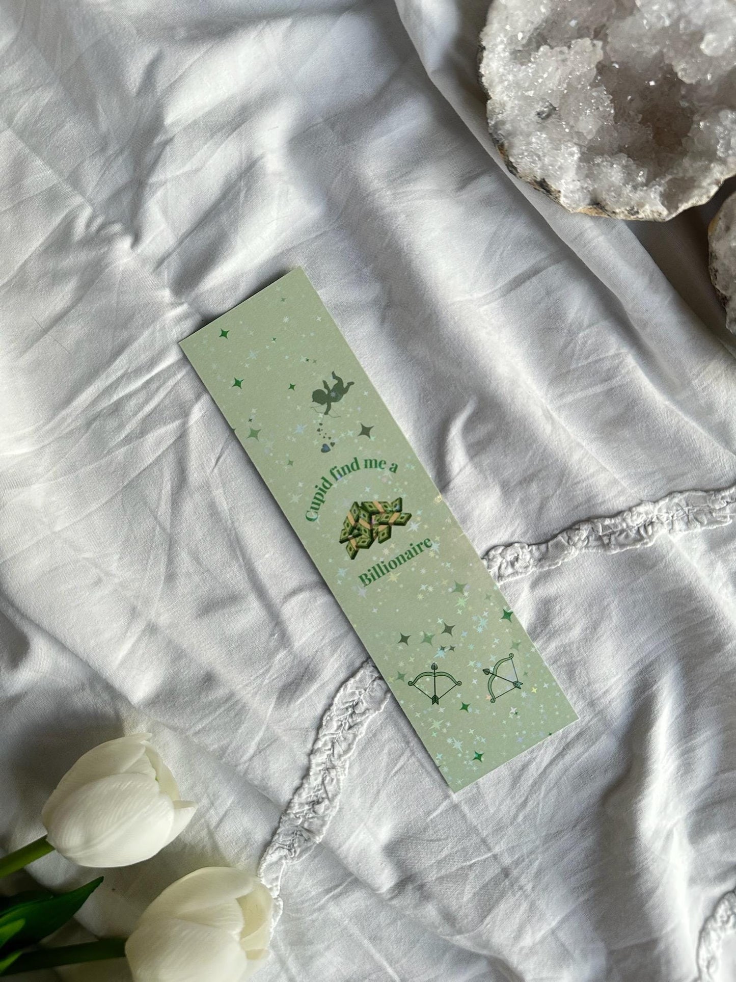 Cupid find me a billionaire Bookmark