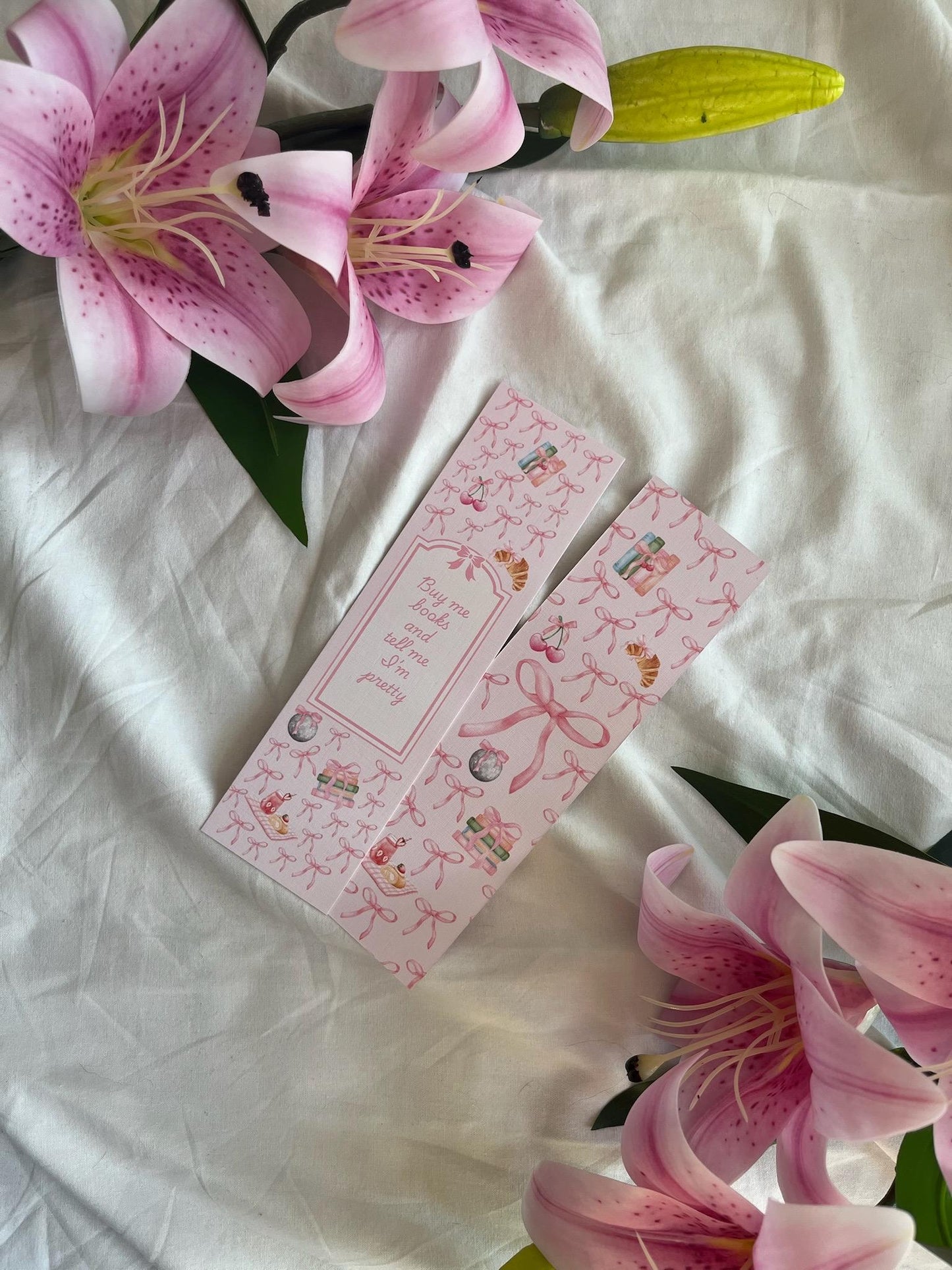 Buy me books and tell me I’m pretty Bookmark