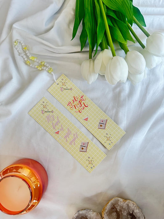 My kind of girls night bookmark