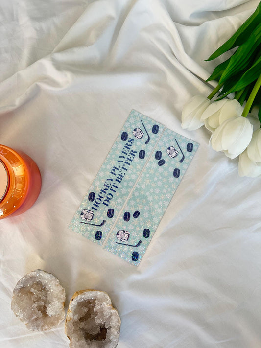 Hockey players do it better bookmark